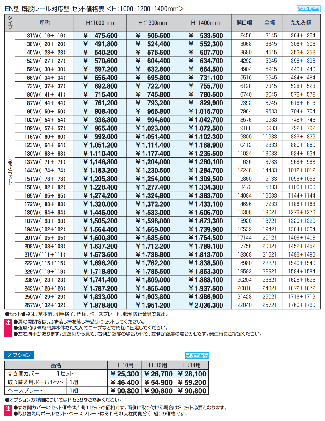 既設レール対応型 アルテンダEN型 レールタイプ 【2022年版】_価格_2