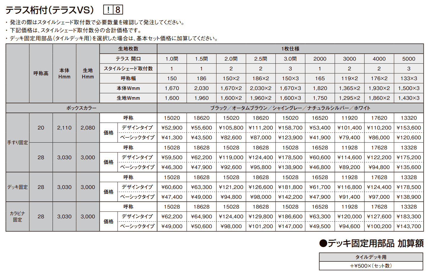 スタイルシェード【2022年版】_価格_5