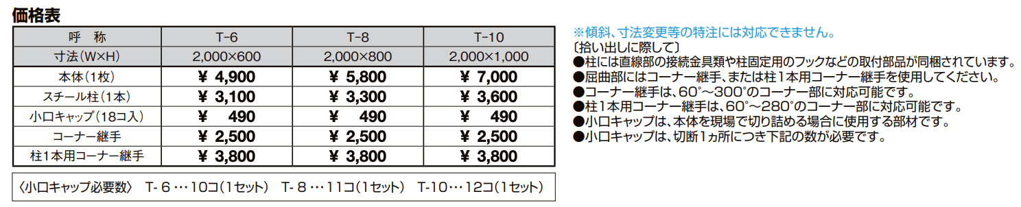 ハイグリッドフェンス UF8型【2022年版】_価格_1