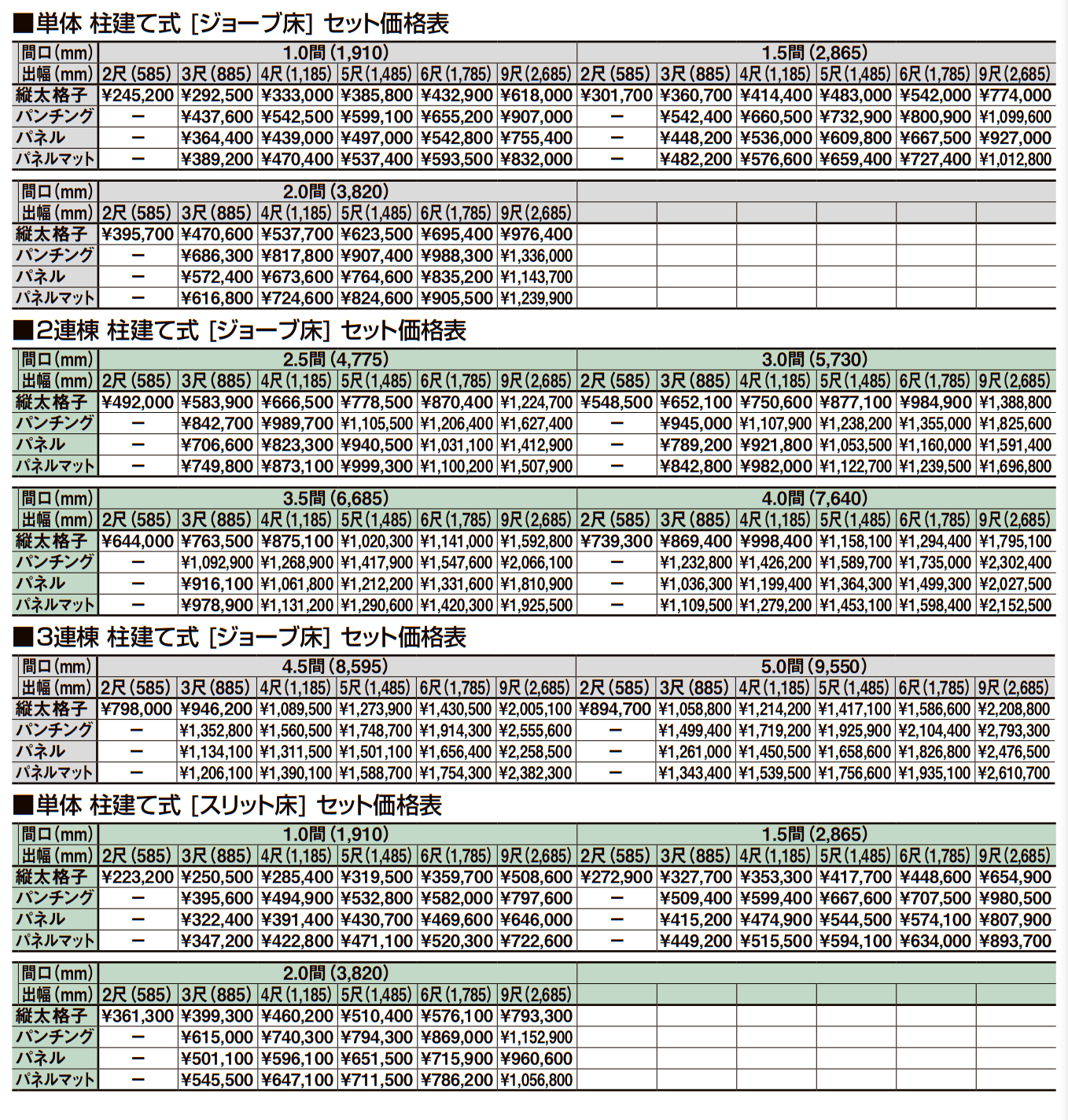 ビューステージ Hスタイル(九州・四国間)【2023年版】_価格_6