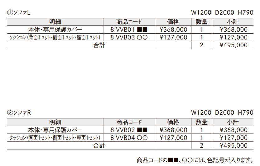 ガーデンファニチャー TYPE 005【2022年版】_価格_1