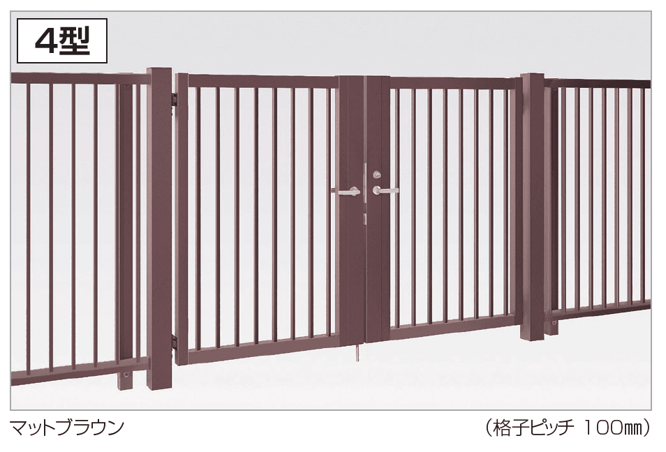 四国化成 門扉 EAM4型(電気錠仕様)