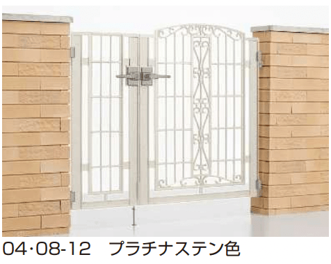 YKK APの「マンション向けポーチ門扉 ファンタジア 門扉P4型 【2022年版】」