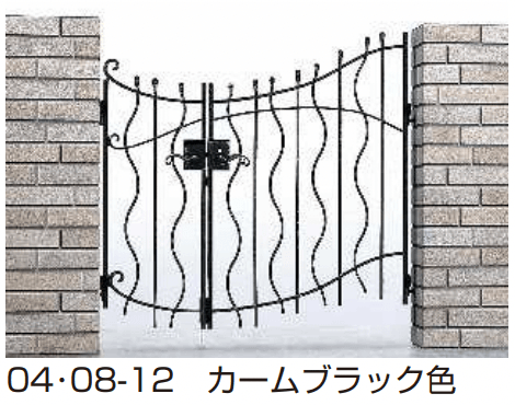 YKK APの「マンション向けポーチ門扉 トラディシオン 門扉8型 【2022年版】」
