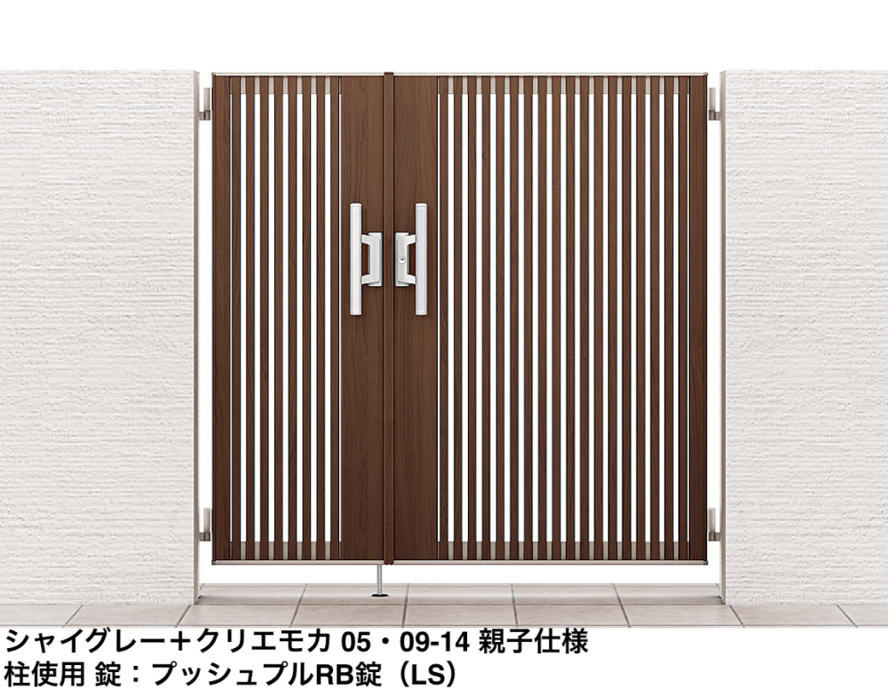 LIXILの「開き門扉AB ウッディTS1型【2022年版】」のサブ画像1