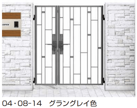 YKK APの「シャローネ 門扉SB03型【2024年版】」のサブ画像2