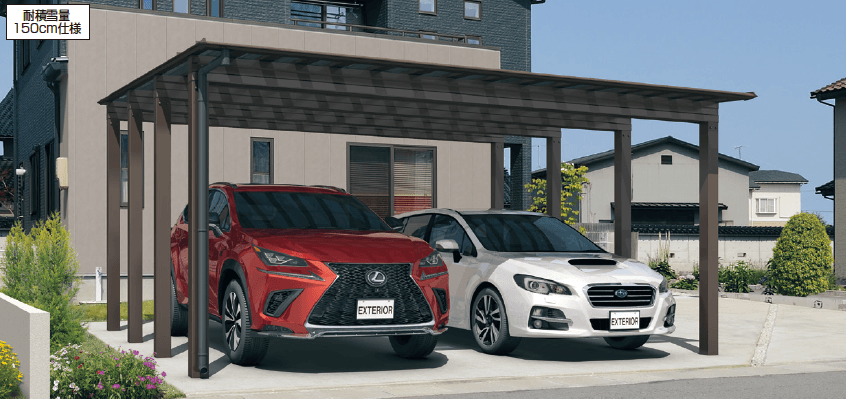 三協アルミの「スカイリードZ スタンダードタイプ(耐積雪量100cm・150cm仕様:基本・奥行連結)【2022年版】」のサブ画像2