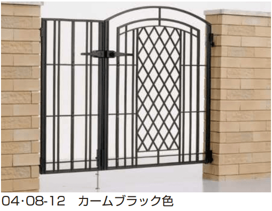 YKK APの「マンション向けポーチ門扉 ラヴェールV 門扉P1型 【2022年版】」