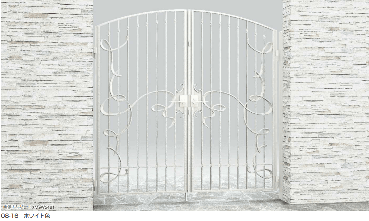 YKK APの「シャローネ 門扉EB01型【2023年版】」