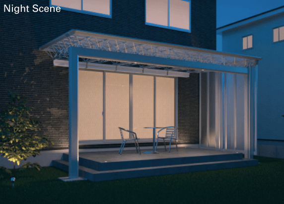 三協アルミの「M.シェードⅡ 梁置きタイプ(壁付け両側支持タイプ)【2022年版】」のサブ画像1