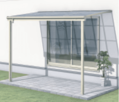 三協アルミの「ST特注品テラス(F型 柱付き式 3000タイプ 標準納まり) 【2022年版】」