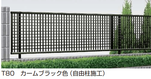 YKK APの「シンプレオ フェンス7F型 井桁格子 【2022年版】」のサブ画像2