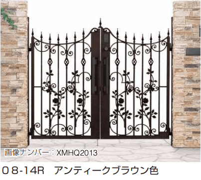 YKK APの「〔ピタットKey システム〕電気錠付 シャローネ 門扉シリーズ EA03型【2023年版】」