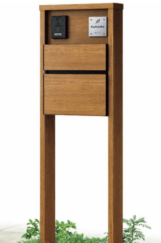 YKK APの「エクステリアポストT10型、T11型、T12型取付用ルシアス ポストユニット HD02型 【2022年版】」