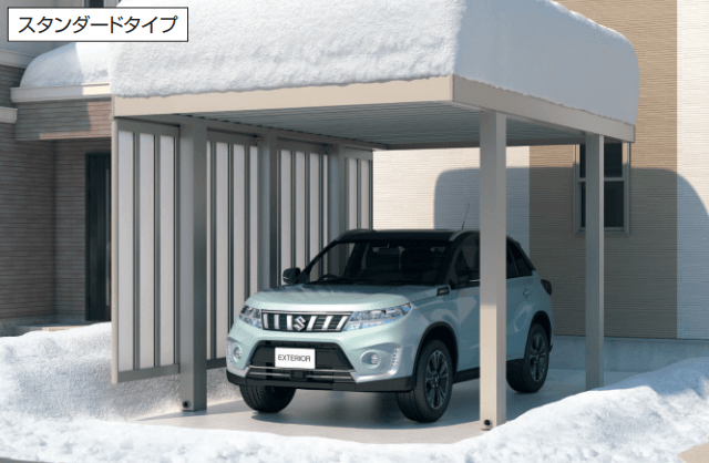 三協アルミの「ビームス S型(サイドパネル片側面付き:基本・奥行連結)【2023年版】」のサブ画像1