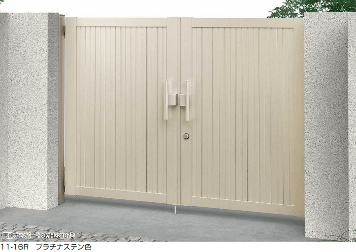 YKK APの「電気錠付共用門扉 シンプレオ 門扉6型 【2022年版】」