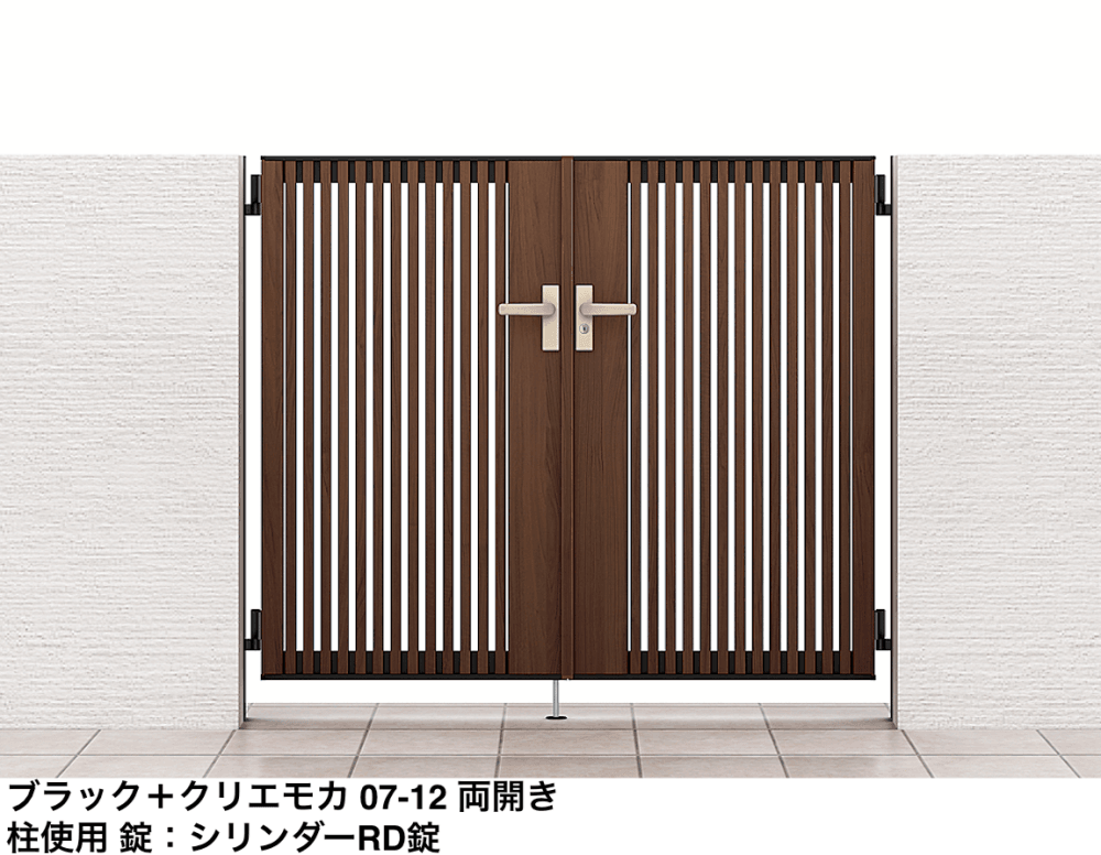LIXILの「開き門扉AB ウッディTS1型【2023年版】」のサブ画像4