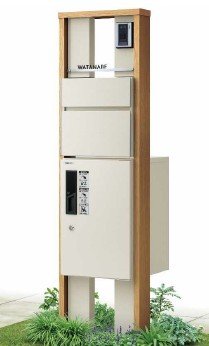 YKK APの「〔ピタットKey システム〕ルシアス 宅配ボックス1型取付用ルシアス ポストユニット SA01型【2023年版】」のサブ画像1