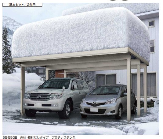 YKK APの「ジーポートneo 積雪200㎝(G)Bタイプ基本セット 【2022年版】」