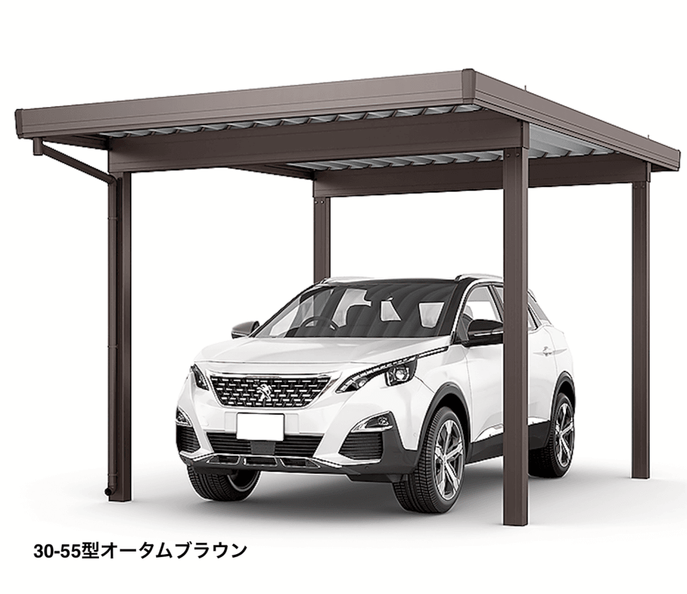 LIXILの「カーポートST 4500タイプ 1台用」のサブ画像1
