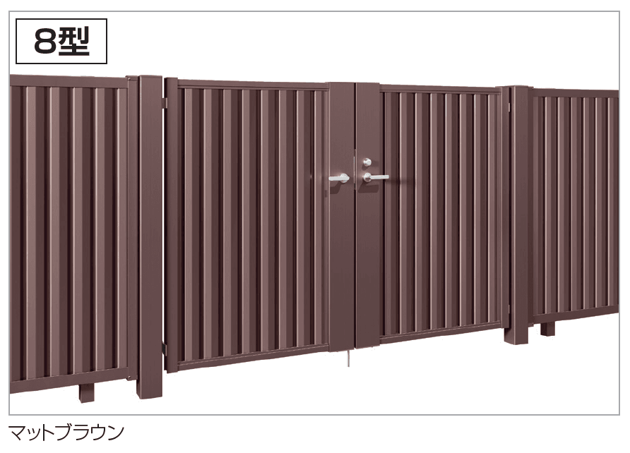 門扉 EAM8型(標準錠仕様)1