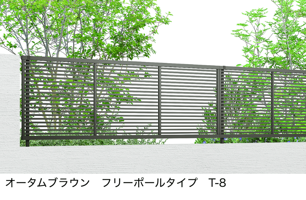 LIXILの「フェンスAB YR1型(横格子①)【2023年版】」のサブ画像1