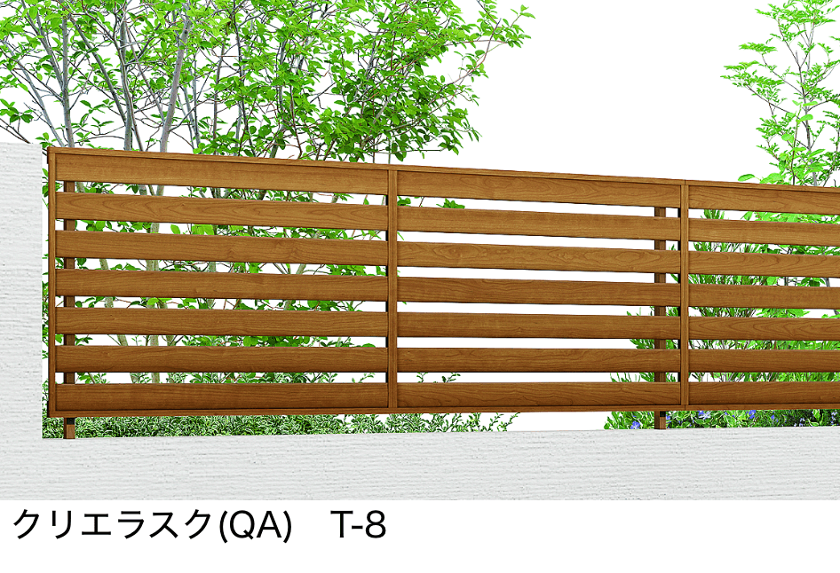 LIXILの「フェンスAA(木調) YS2型【2022年版】」のサブ画像1
