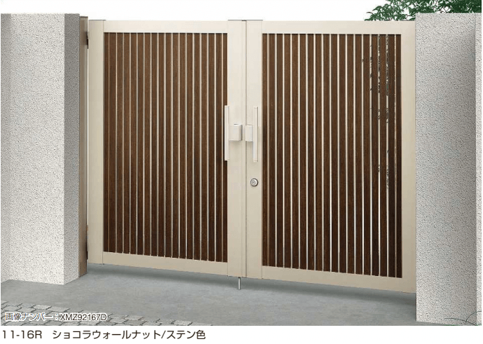 YKK APの「電気錠付共用門扉 ルシアス 門扉S03型 【2022年版】」