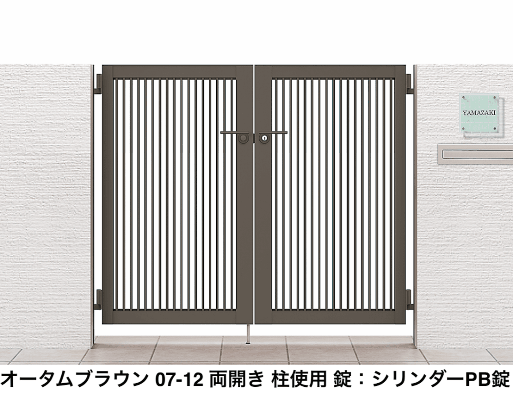 開き門扉AB TR2型【2023年版】2