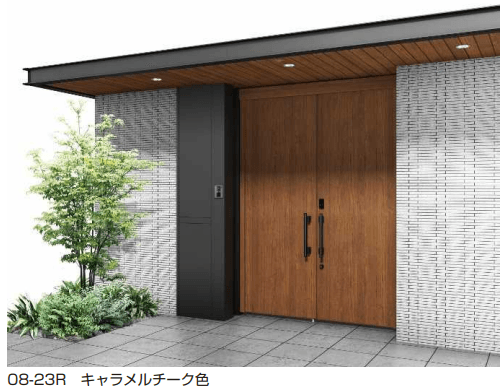 YKK APの「電気錠付 エクスティアラ アーチ用門扉H5型【2023年版】」