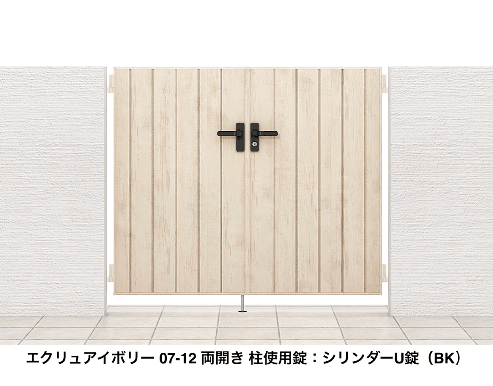 LIXILの「開き門扉AA TM1型(木調)【2023年版】」のサブ画像6