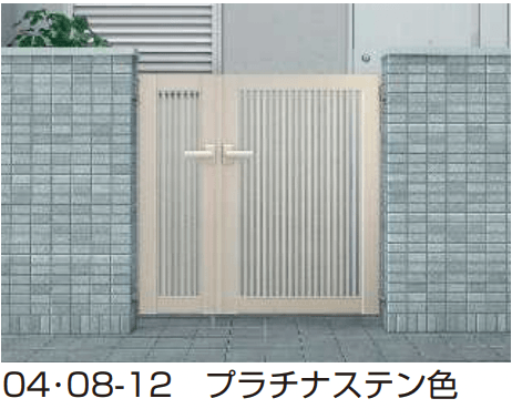 YKK APの「マンション向けポーチ門扉 シンプレオ 門扉2型【2023年版】」