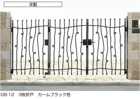 トラディシオン 門扉 折戸セット5