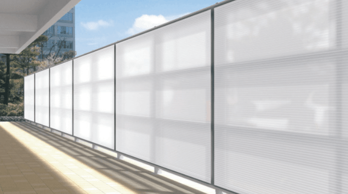 三協アルミの「採光フェンスMY型 採光タイプ 【2022年版】」のサブ画像2