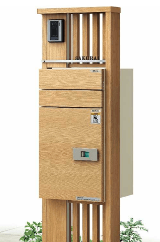 YKK APの「ルシアス 宅配ポスト2型取付用ルシアス ポストユニット SB02型 【2022年版】」