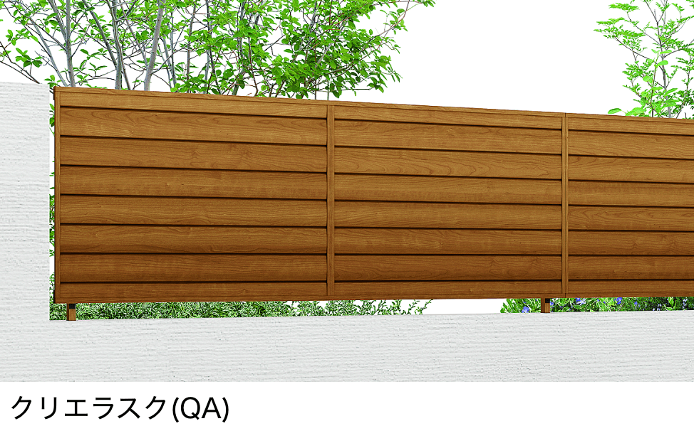LIXILの「フェンスAA(木調) YL1型」のサブ画像1