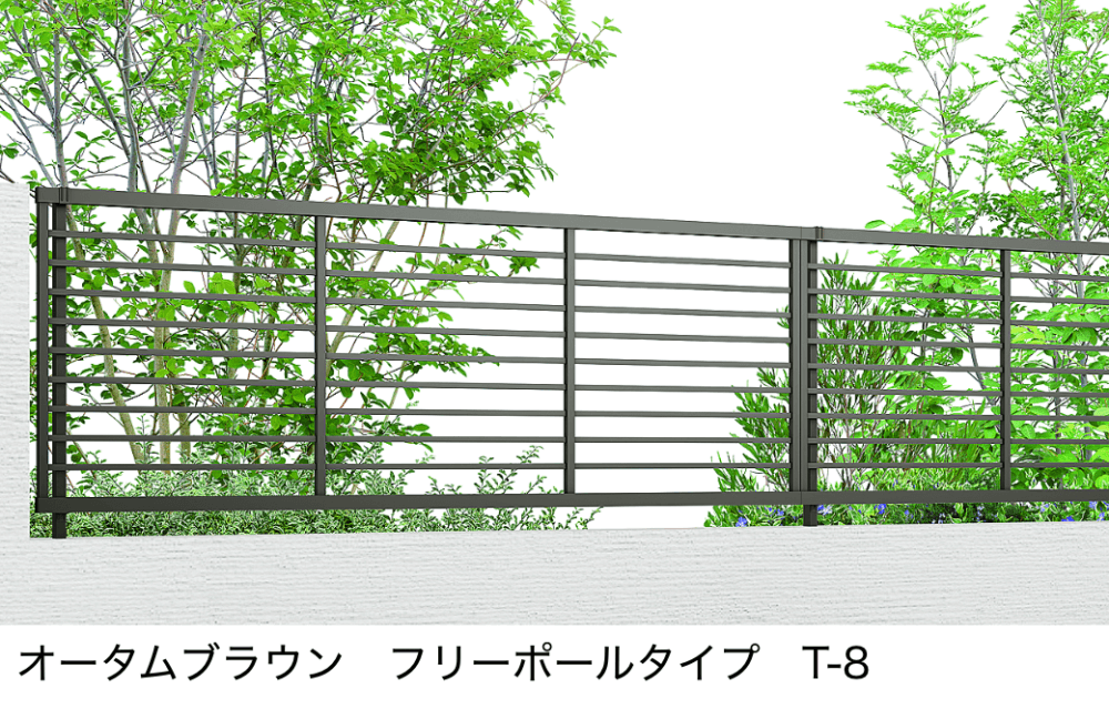 LIXILの「フェンスAB YR2型(横格子②)【2023年版】」のサブ画像1