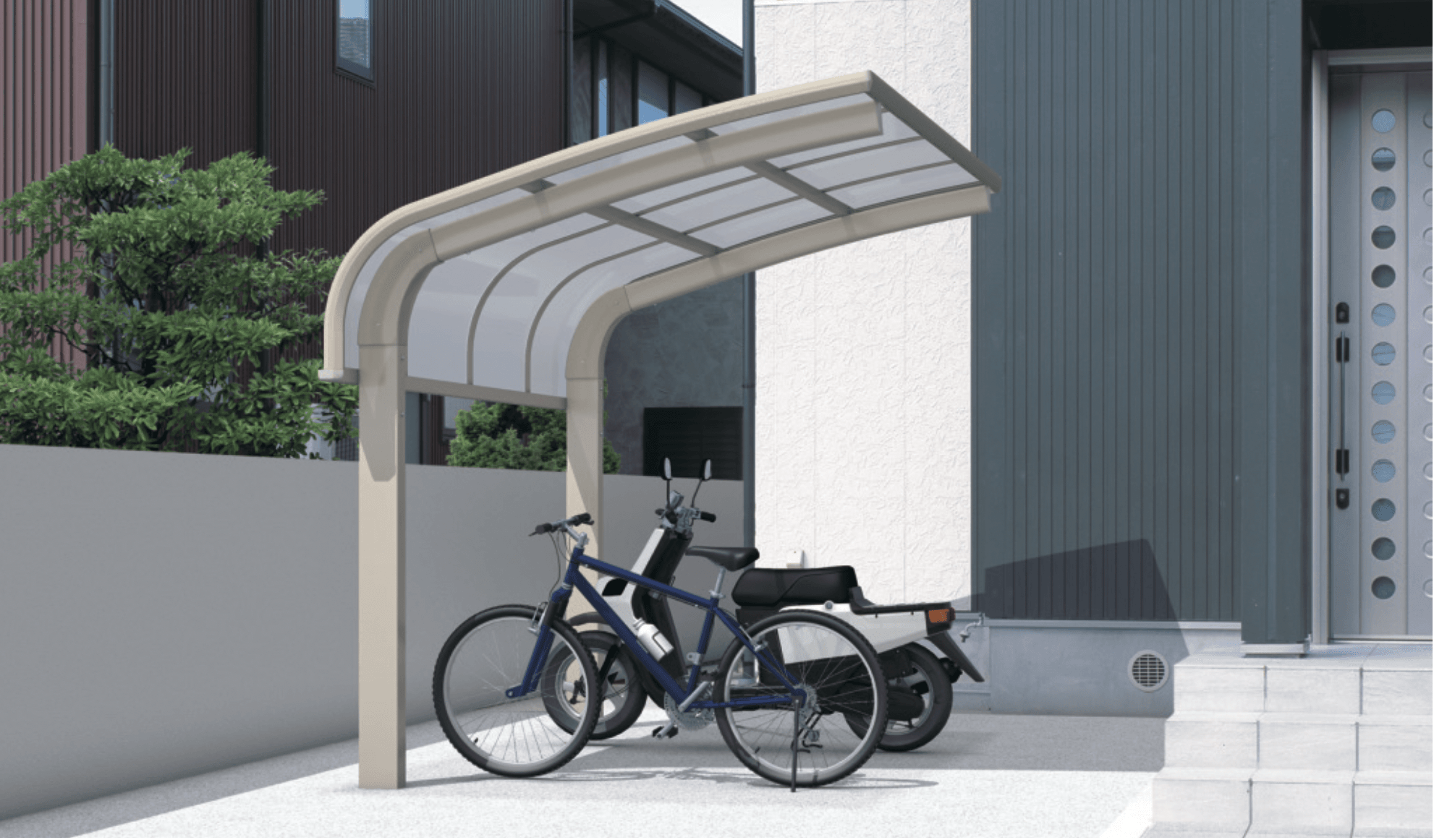 三協アルミの「エクオーレNex(ミニタイプ/側面パネル)【2023年版】」