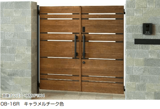 YKK APの「〔ピタットKey システム〕電気錠付 エクスティアラ 門扉シリーズ 4型 【2022年版】」
