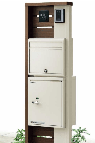 YKK APの「ポスティモ 宅配ボックス1型取付用ルシアス ポストユニット WC01型 【2022年版】」のサブ画像1