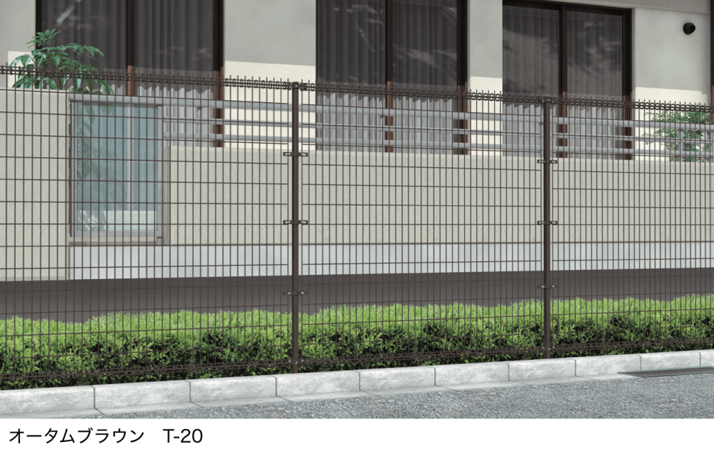 LIXILの「ハイグリッドフェンス 剣先1型間仕切りタイプ【2024年版】」のサブ画像1