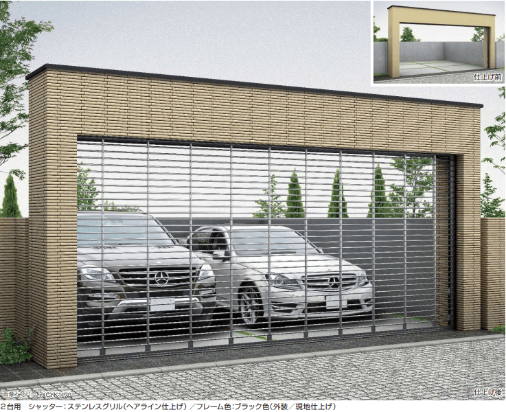 YKK APの「〔電動シャッターゲート〕タウンゲート Ⅱ・M型 【2022年版】」