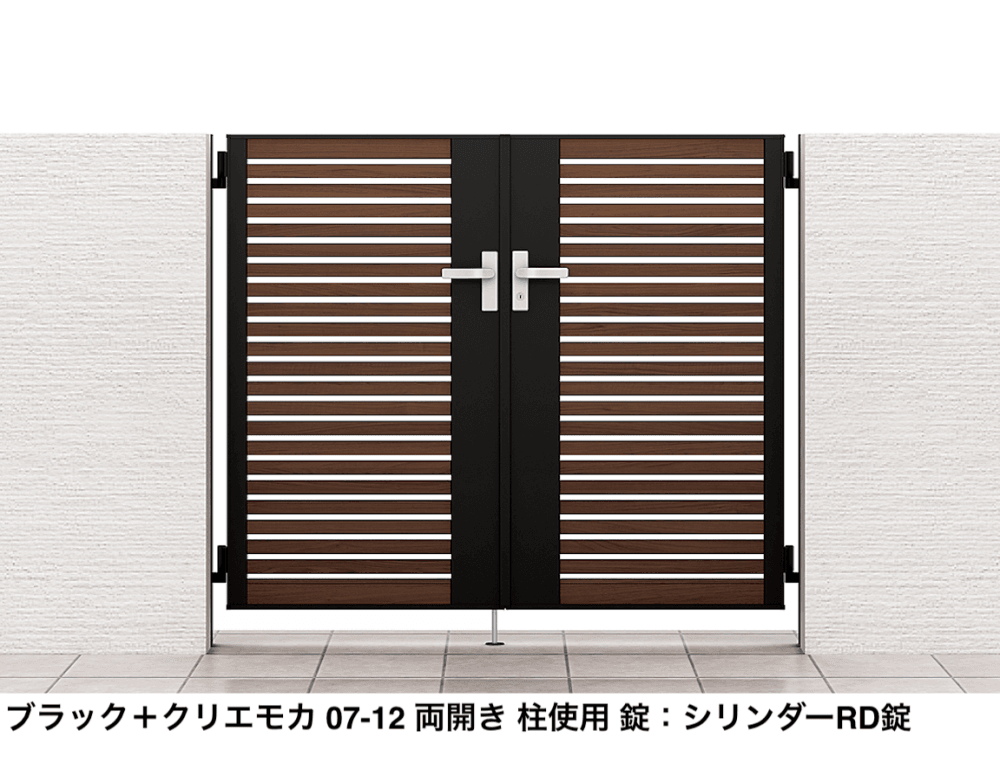 LIXILの「開き門扉AB ウッディYS1型【2023年版】」のサブ画像4