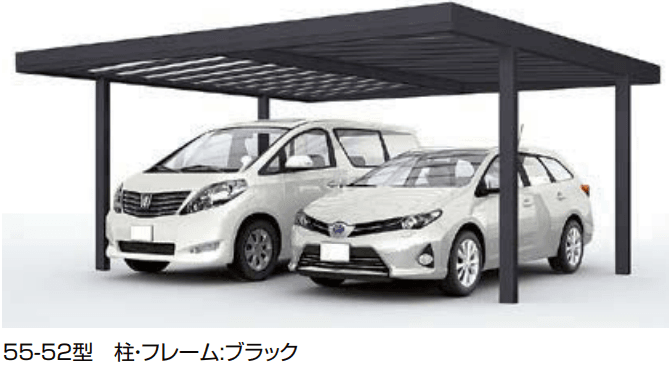LIXILの「Gルーフ カールーフタイプ 2台用【2022年版】」のサブ画像2