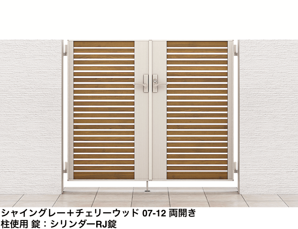 LIXILの「開き門扉AB ウッディYS1型【2022年版】」のサブ画像3