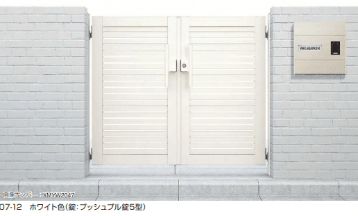 YKK APの「シンプレオ 門扉3型【2024年版】」