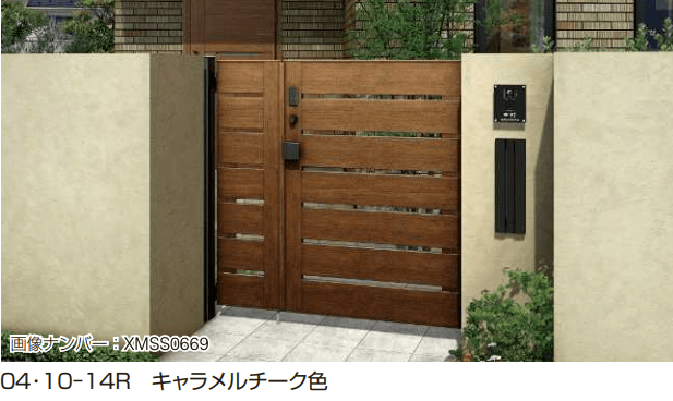 YKK APの「〔ピタットKey システム〕電気錠付 ルシアス 門扉シリーズ W03型 【2022年版】」