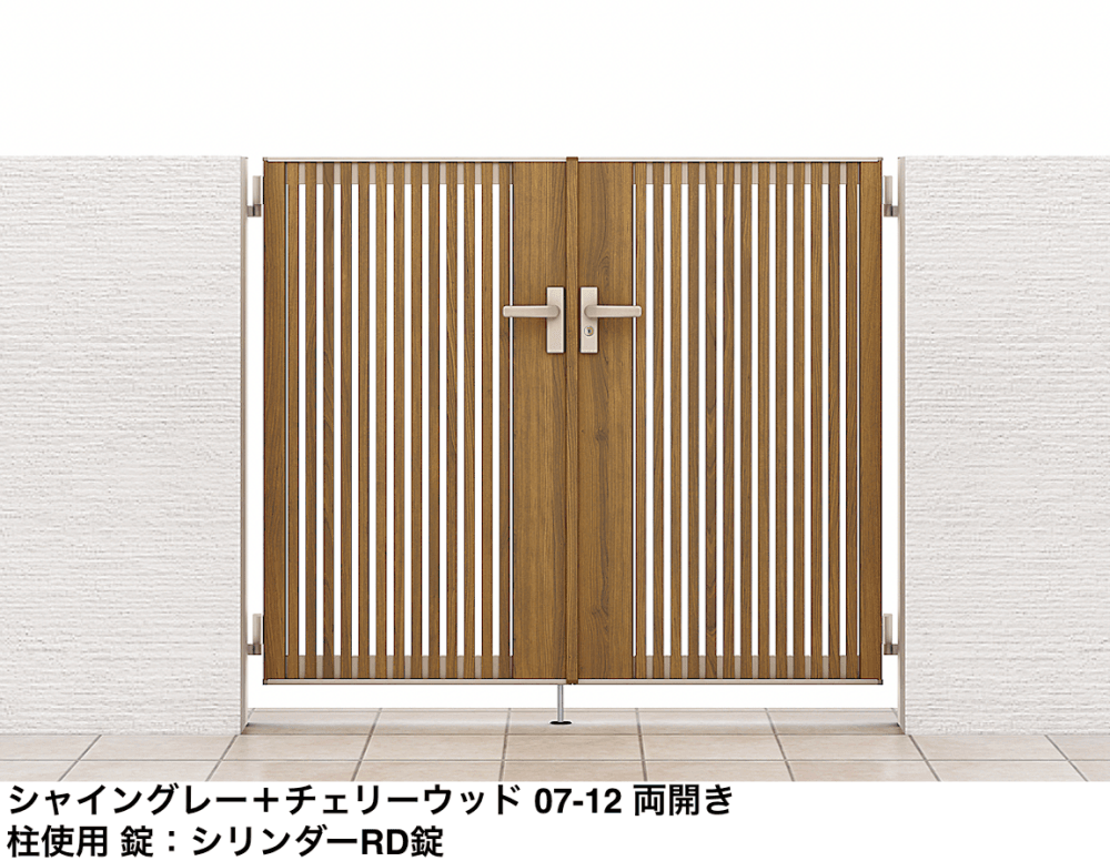LIXILの「開き門扉AB ウッディTS1型【2023年版】」のサブ画像3