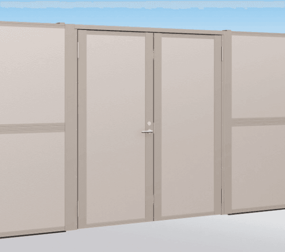 三協アルミの「防音目隠しフェンス用門扉BM-1型 遮音タイプ 【2022年版】」のサブ画像1