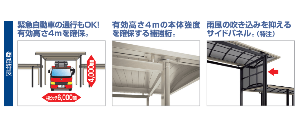 四国化成の「ソリッドルーフA 通路用ユニット【2023年版】」のサブ画像3